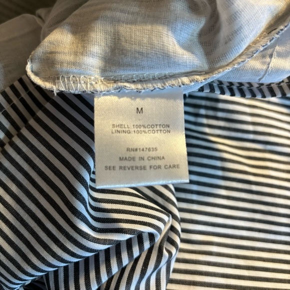 NWT Romeo + Juliet Couture Striped Off Shoulder Dress M - Picture 7 of 7